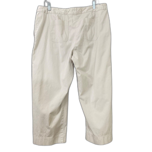 Tommy Bahama Stretch Women’s Size 16 Pants w Pockets Cropped - Picture 2 of 14